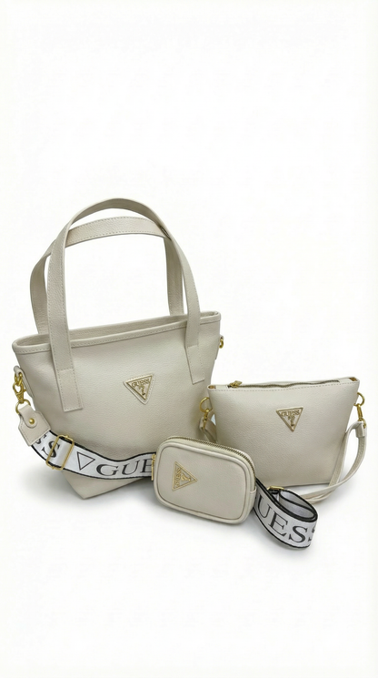 Más Vendida en Colombia🔥 – BOLSA GUESS CUERO  + 2 Regalos 🎁