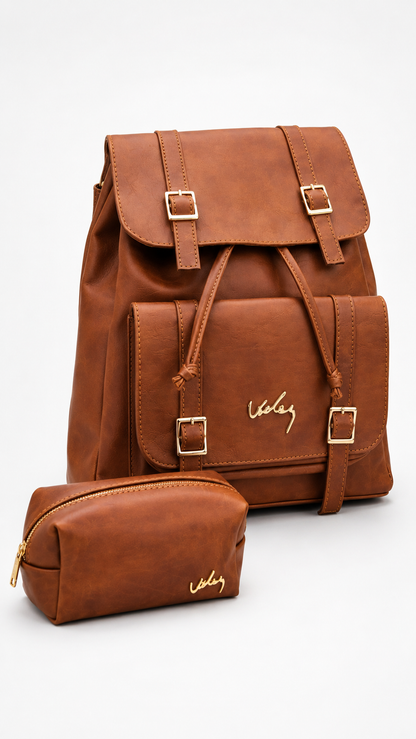 🔥Durabilidad 10 años - BOLSO CUERO PREMIUM VÉLEZ + Regalo COSMETIQUERA