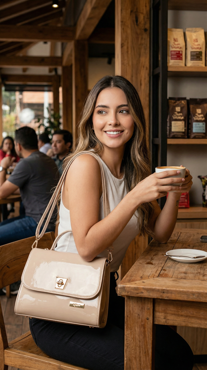 🔥 ¡Liquidación de Stock! - BOLSO LÚMINA - CUERO LEGÍTIMO IMPERIUM™