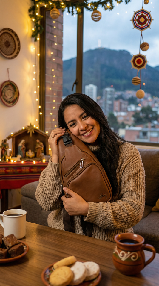 🎄 ¡Oferta Especial de Navidad!🔥 - BOLSO CUERO PREMIUM VÉLEZ