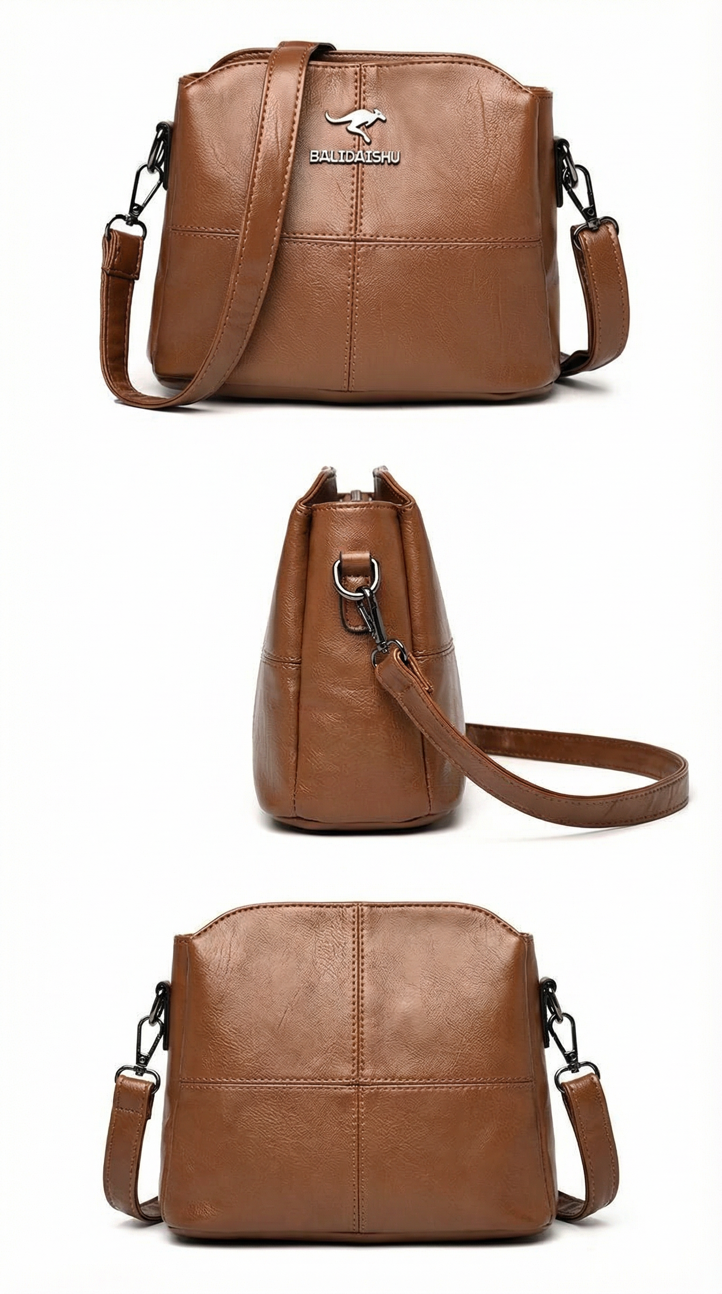 🔥 ¡Liquidación de Stock! - BOLSO AURA - CUERO LEGÍTIMO IMPERIUM™