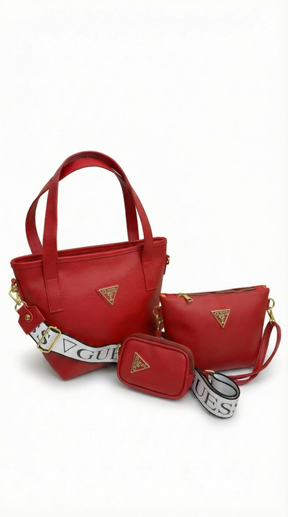 Más Vendida en Colombia🔥 – BOLSA GUESS CUERO  + 2 Regalos 🎁